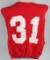 Vic Janowitz Ohio State Game-Used red jersey