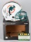 Paul Warfield helmet Miami Dolphins