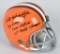 Dick Schafrath Cleveland Browns Helmet JSA