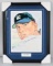 Mickey Mantle artist color print, JSA