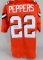 JABRILL PEPPERS SIGNED BROWNS JERSEY w/ CERT