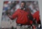 Urban Meyer signed color, action photo JSA