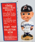 Cleveland Indians plastic nodder in original box