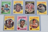 1959 Topps Mays, Banks, Robinson, & More