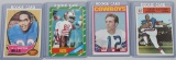 Topps football card Rookie lot Rice, Sayers, More