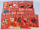 Vintage football programs