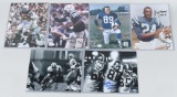 NFL Hall-of-Famers signed photo package