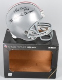 Ohio State Rex Kern National Champs signed Helmet