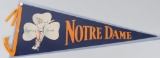 Notre Dame Football vintage full-size pennant