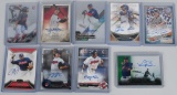 9- Cleveland Indians factory signed Cards