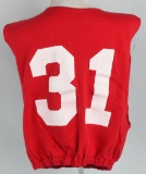 Vic Janowitz Ohio State Game-Used red jersey