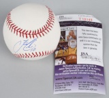 Francisco Lindor signed MLB baseball JSA