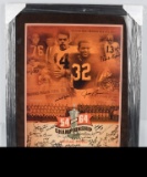 54 & 64 Browns Championship Photo w/ 24 Signatures