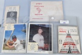 5 Vintage Cleveland Indians photo albums