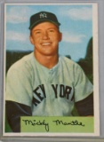 1954 BOWMAN #65 MICKEY MANTLE BASEBALL CARD