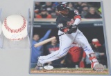 Jose Ramirez signed ball and photo- JSA