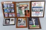 5- SIGNED BASEBALL PICTURES & MORE