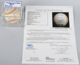 65 Cleveland Indians baseball with 25 Signatures