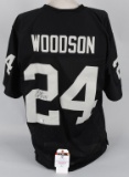 CHARLES WOODSON RAIDERS SIGNED JERSEY w/ CERT