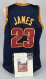 LEBRON JAMES SIGNED CAVS JERSEY w/ CERT