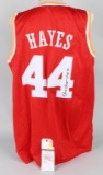 ELVIN HAYES ROCKETS SIGNED JERSEY w/ CERT