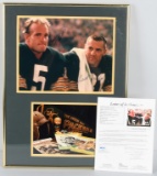 Green Bay Packers Taylor & Hornung Signed Photo