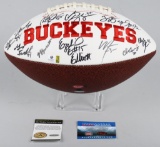 OHIO STATE TEAM SIGNED FULL-SIZE FOOTBALL