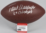 PAUL WARFIELD SIGNED NFL FOOTBALL w/ CERT