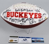 OHIO STATE TEAM SIGNED FOOTBALL w/ CERT