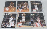 13- BASKETBALL SIGNED 8X10 PHOTOS w/ CERTS