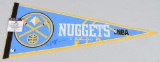 ALAN IVERSON SIGNED NUGGETS PENNANT