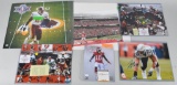 5- FOOTBALL SIGNED PHOTOS