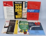 10- VINTAGE NY THEATER PLAY WINDOW CARDS