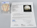 1952 Cleveland Indians team signed baseball JSA