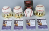 PALMER ROBINSON HRABOSKY MARICHAL SIGNED BASEBALLS