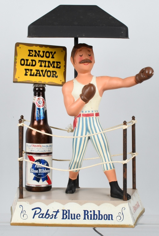 PABST BLUE RIBBON BOXER ADVERTISING FIGURE | Proxibid