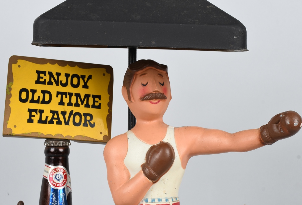 PABST BLUE RIBBON BOXER ADVERTISING FIGURE | Proxibid
