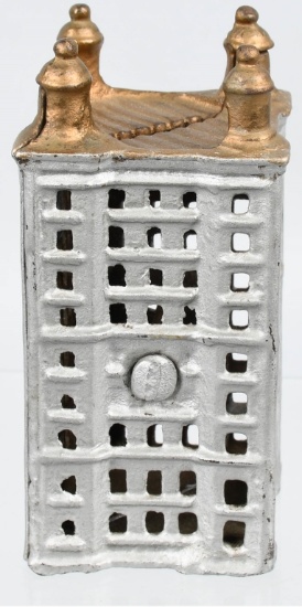 A.C. WILLIAMS SKYSCRAPER cast iron BANK