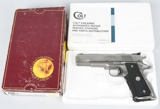COLT GOLD CUP, NATIONAL MATCH MKIV .45, BOXED STS