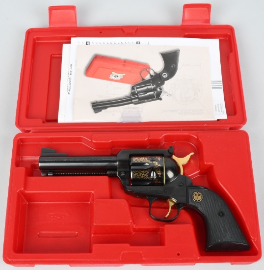 RUGER BLACKHAWK 50TH ANNIVERSARY GOLD.357mag BOXED