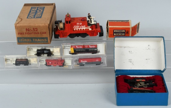 LIONEL #52 FIRE FIGHTING CAR & MORE