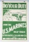 WW1 US MARINE CORPS RECRUITING POSTER DO YOUR DUTY