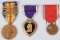 WW1 32ND DIVISION NAMED PURPLE HEART MEDAL GROUP