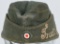WWII NAZI GERMAN ARMY PERSONALIZED OVERSEAS CAP