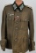 WWII NAZI GERMAN OFFICER TROPICAL ADMIN TUNIC