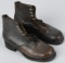 WWII NAZI GERMAN HITLER YOUTH BOOTS or SHOES