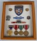 WWII 62nd TROOP CARRIER MEDAL GROUPING D-day VET