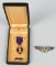 WWII US ARMY AIR CORPS PURPLE HEART 8th AIR FORCE