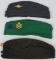 LOT OF 3 BRIT / COMMONWEALTH MILITARY CAPS GHURKA