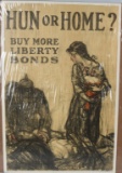 WWI HUN OR HOME POSTER